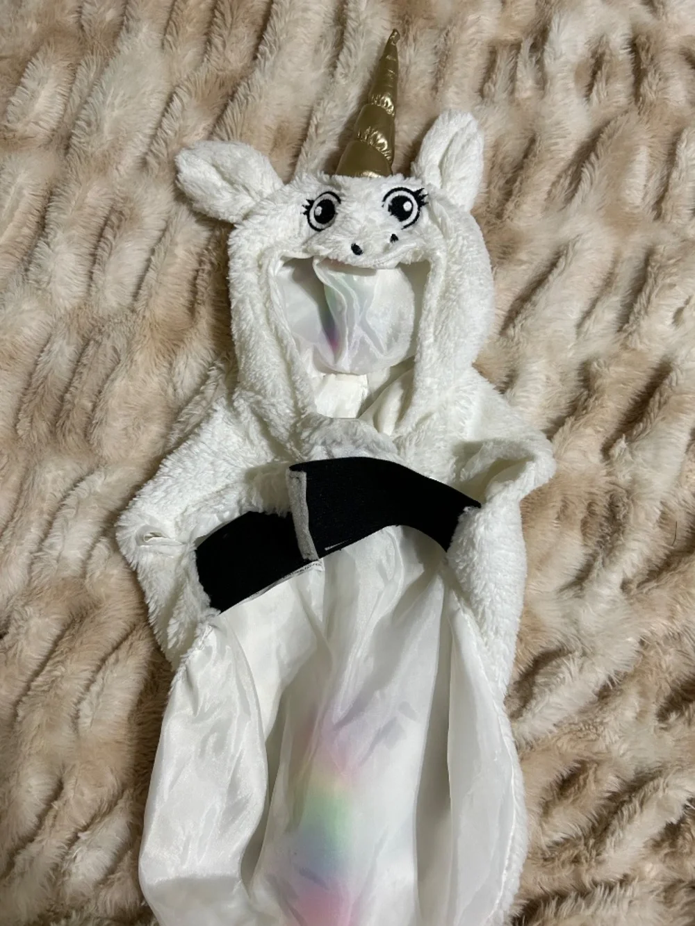 Unicorn dog Halloween costume size medium